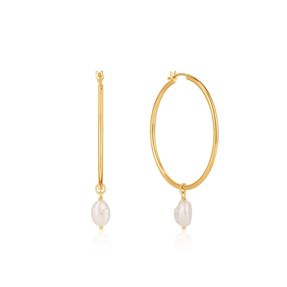 
                      
                        EAR-GPL Gold Pearl Hoop Earrings
                      
                    