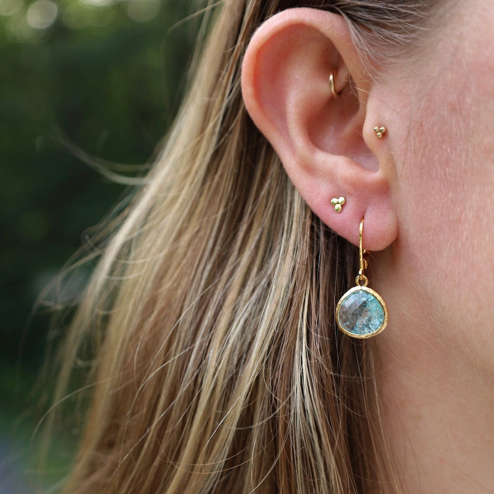 
                      
                        EAR-GPL Gold Plated Aqua Rock Crystal Lever Back Earrings
                      
                    