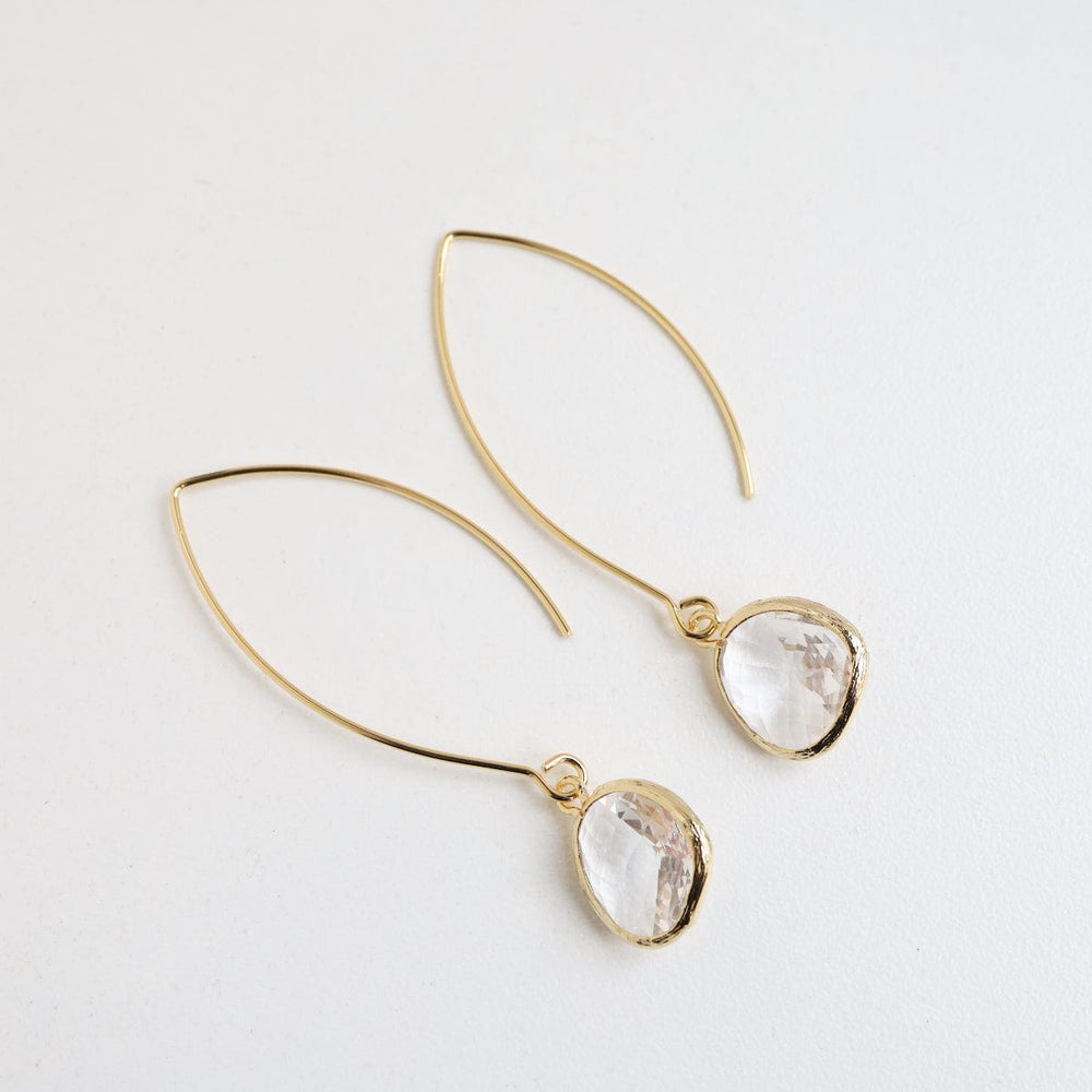 
                      
                        EAR-GPL Gold Plated Clear Crystal Earring
                      
                    