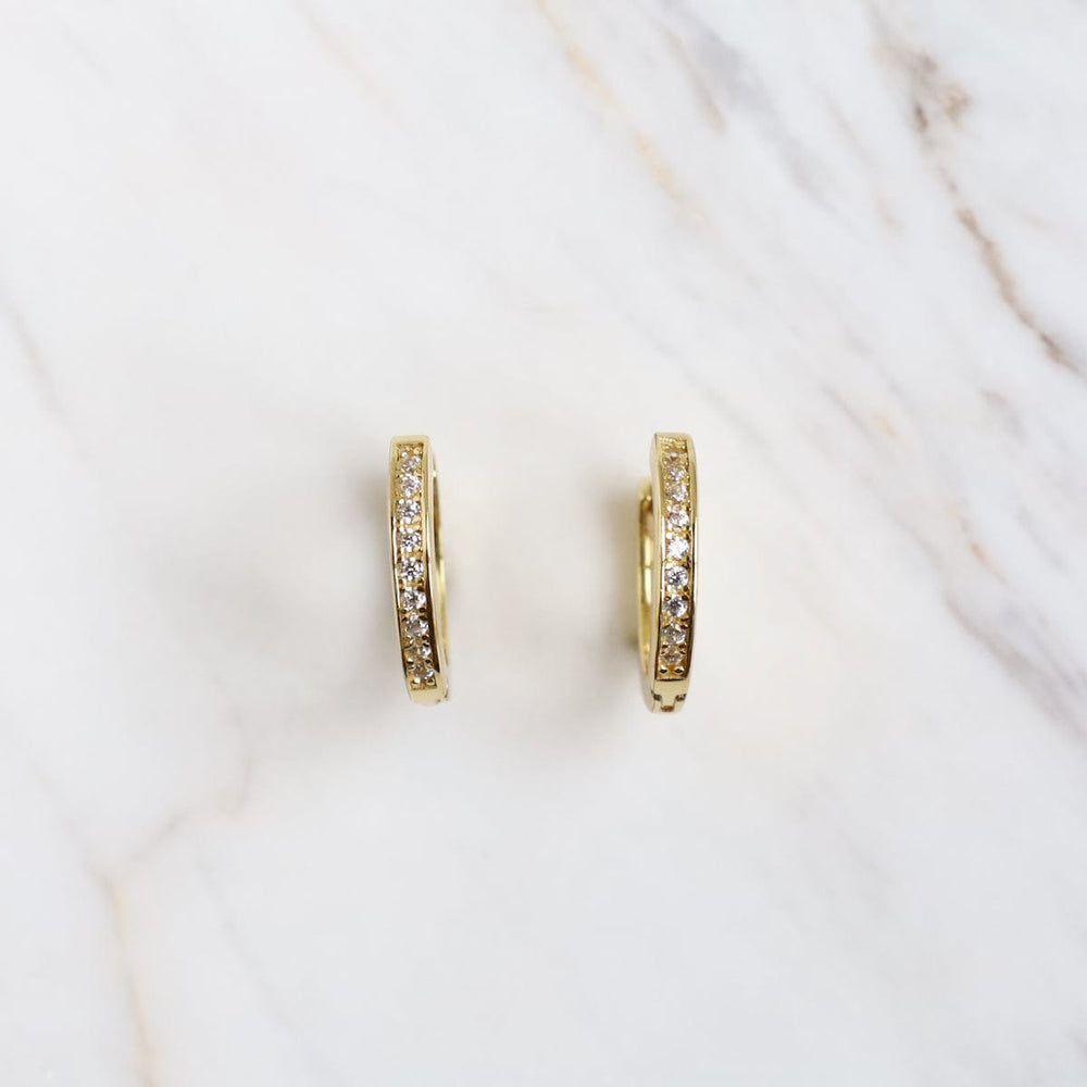 
                  
                    EAR-GPL Gold Plated Coco Huggie
                  
                