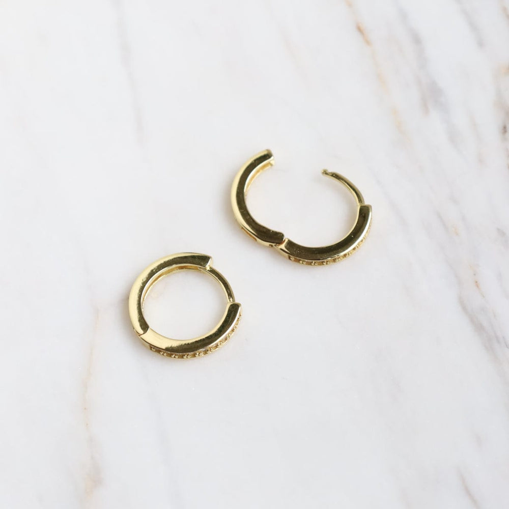 
                  
                    EAR-GPL Gold Plated Coco Huggie
                  
                
