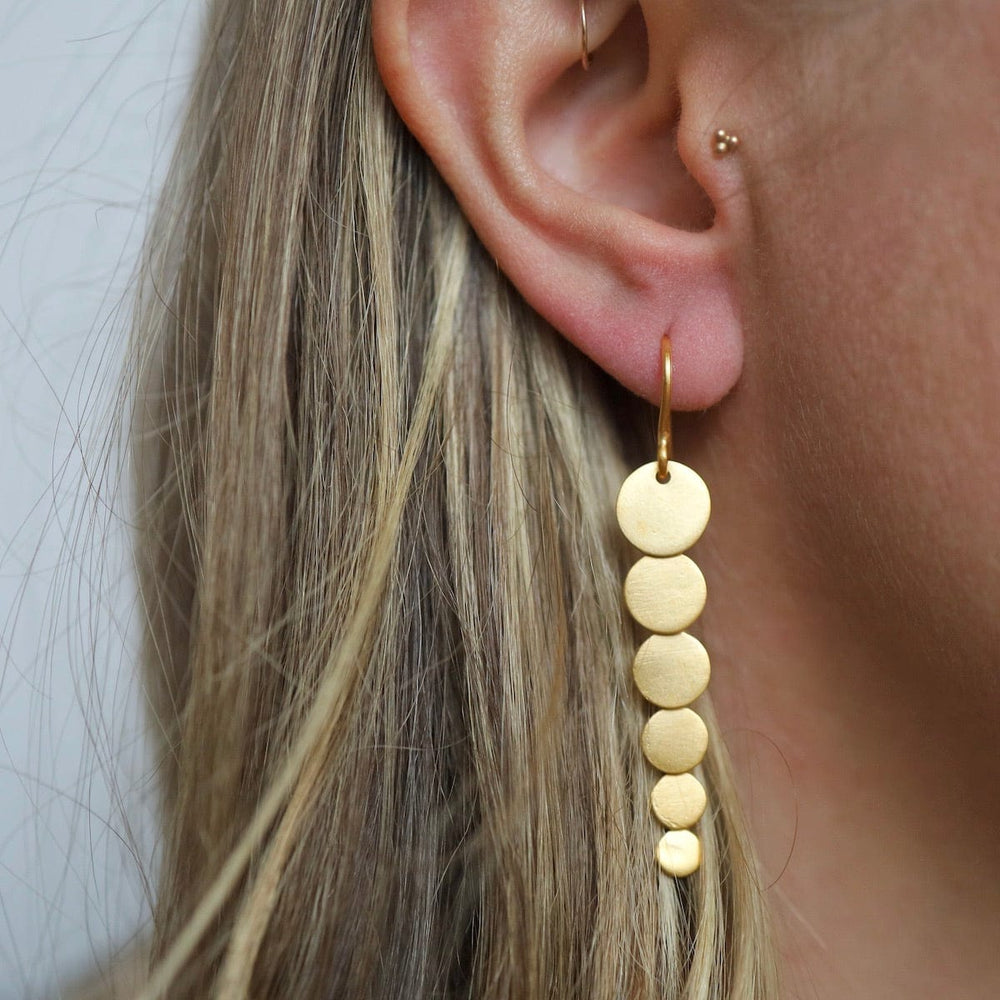 
                      
                        EAR-GPL Gold Plated Disc Cascade Earring
                      
                    