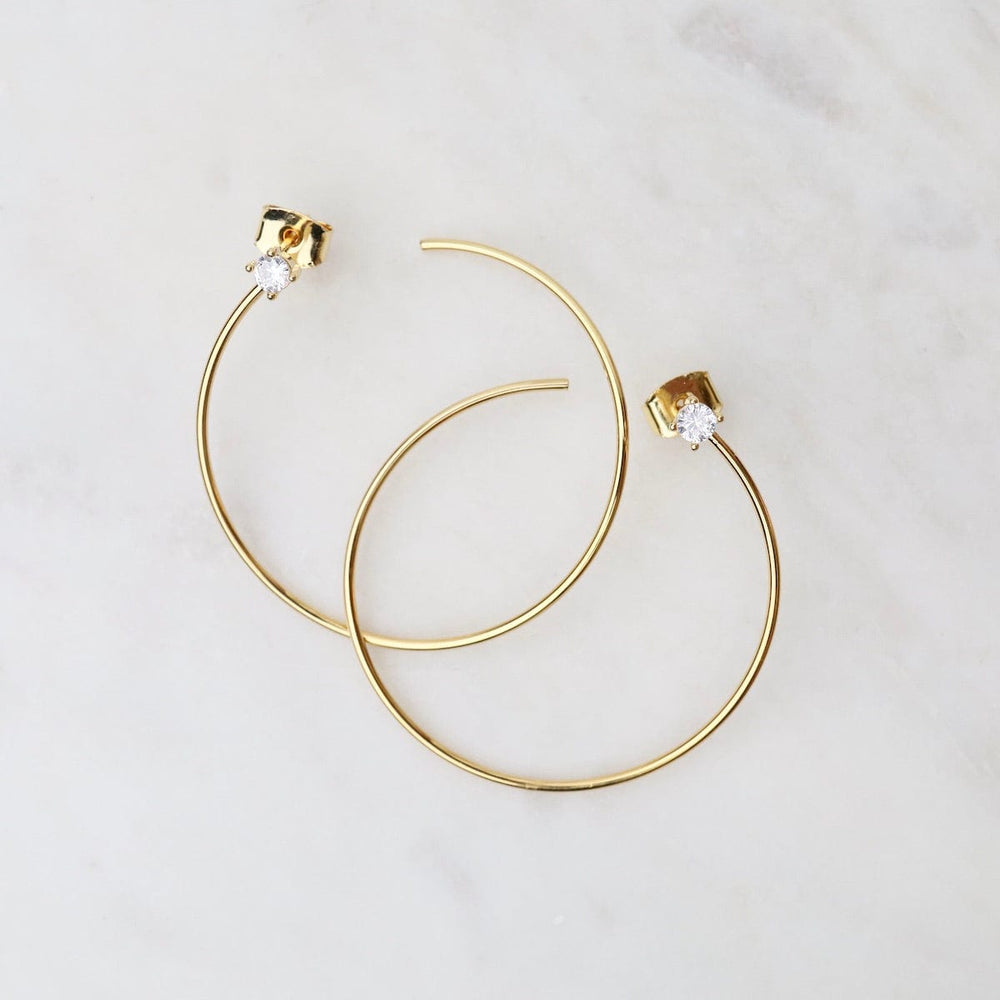 
                  
                    EAR-GPL Gold Plated Forward Infinity Hoop Earrings
                  
                