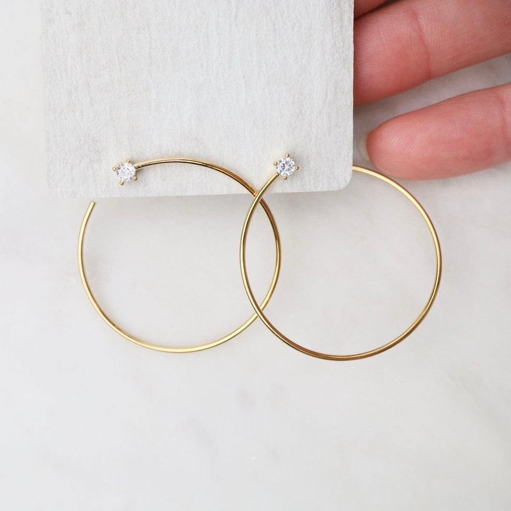 
                  
                    EAR-GPL Gold Plated Forward Infinity Hoop Earrings
                  
                