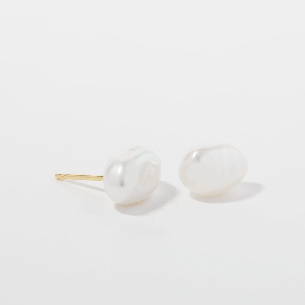 EAR-GPL Gold Plated Grit Bold Stud Earrings