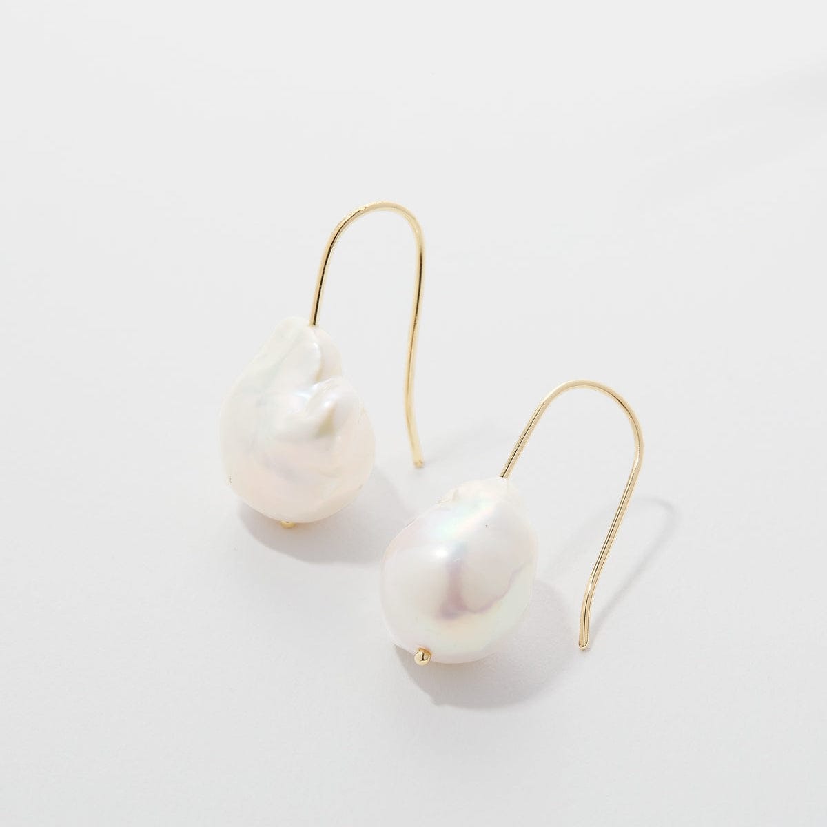 EAR-GPL Gold Plated Grit Drop Earrings