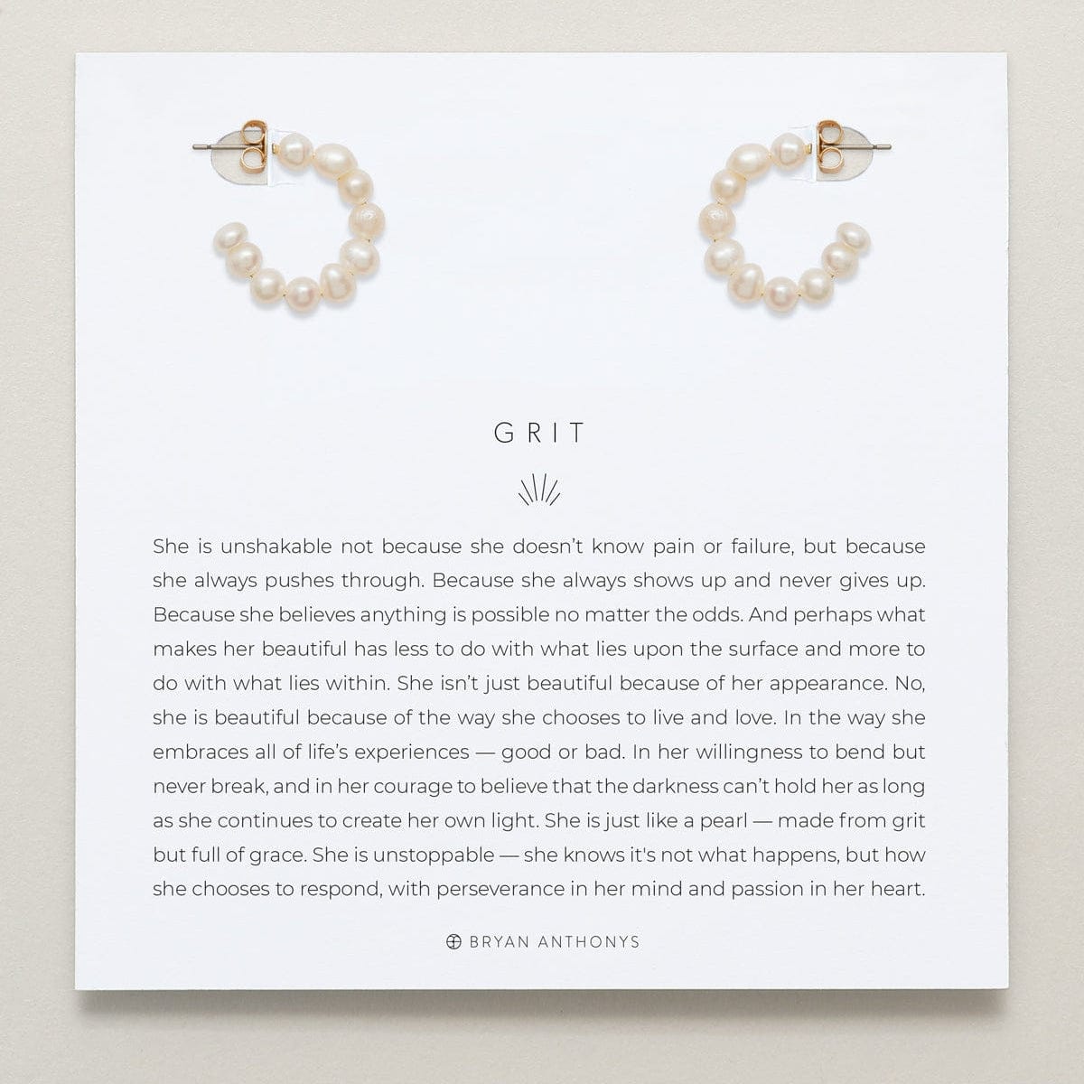 EAR-GPL Gold Plated Grit Mini Hoop Earrings