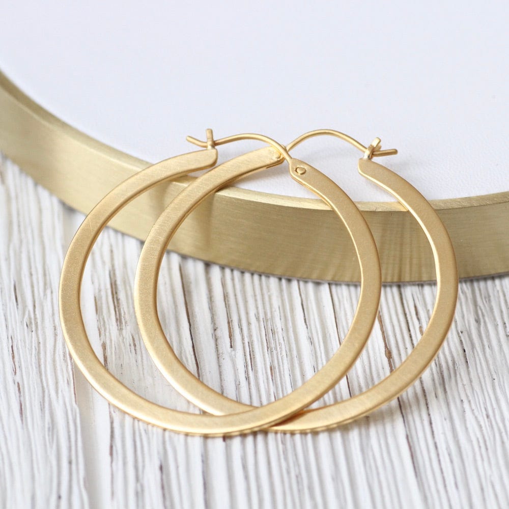 
                      
                        EAR-GPL Gold Plated Large Flat Hoop Earrings
                      
                    