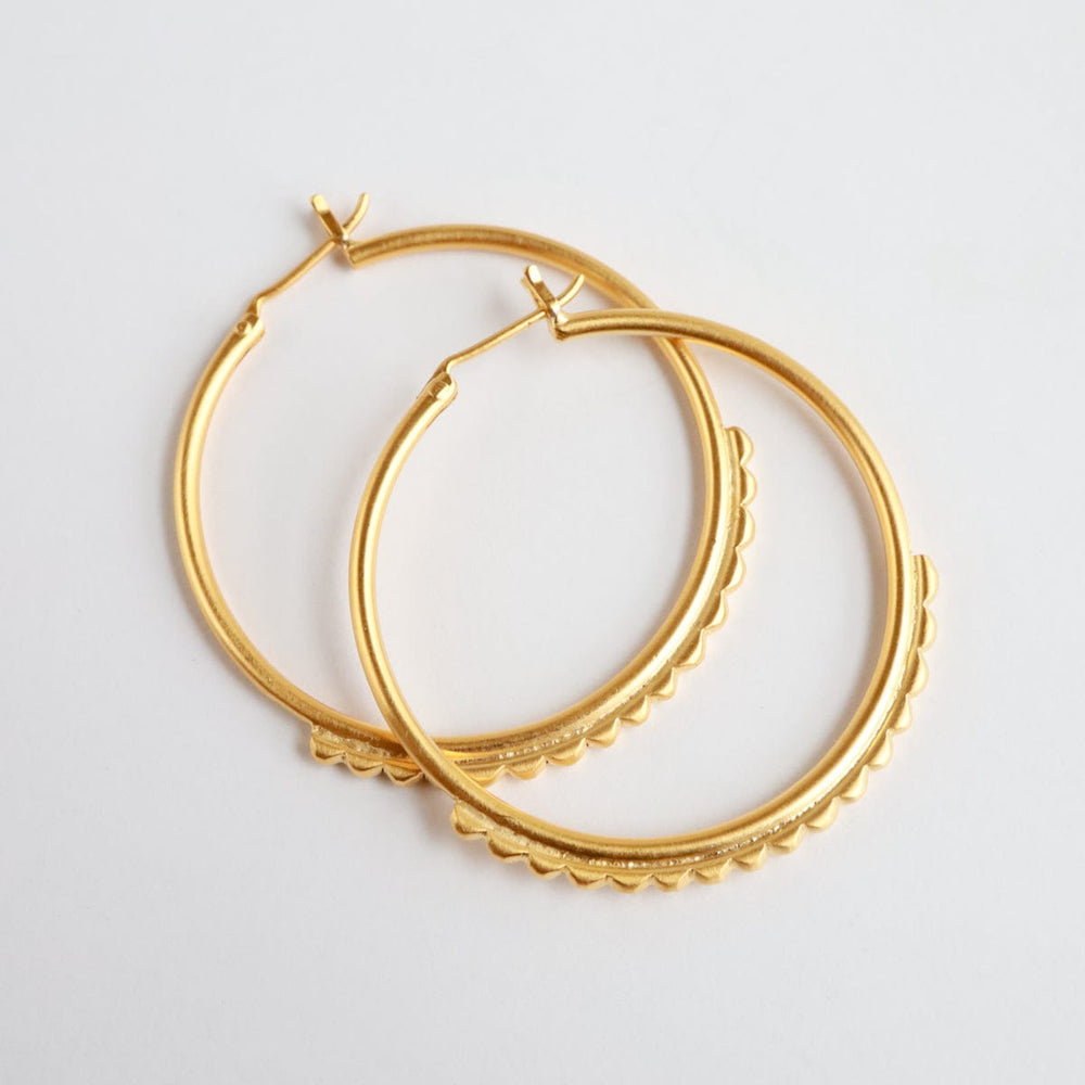 
                      
                        EAR-GPL Gold Plated Large Tuareg Inspired Hoop Earrings
                      
                    