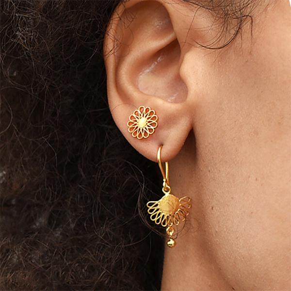 
                      
                        EAR-GPL Gold Plated Tiny Filigree Drop Earrings
                      
                    