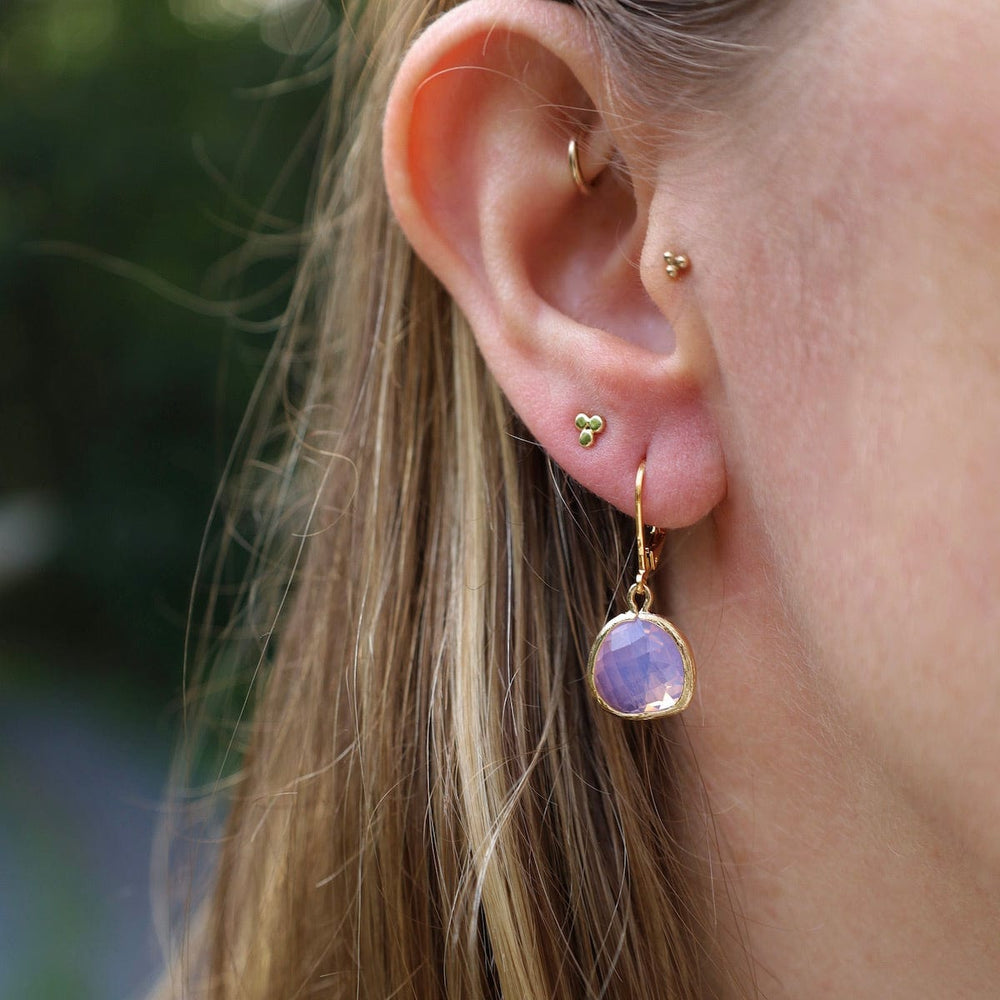 
                      
                        EAR-GPL Gold Plated Violet Opal Crystal Lever Back Earrings
                      
                    