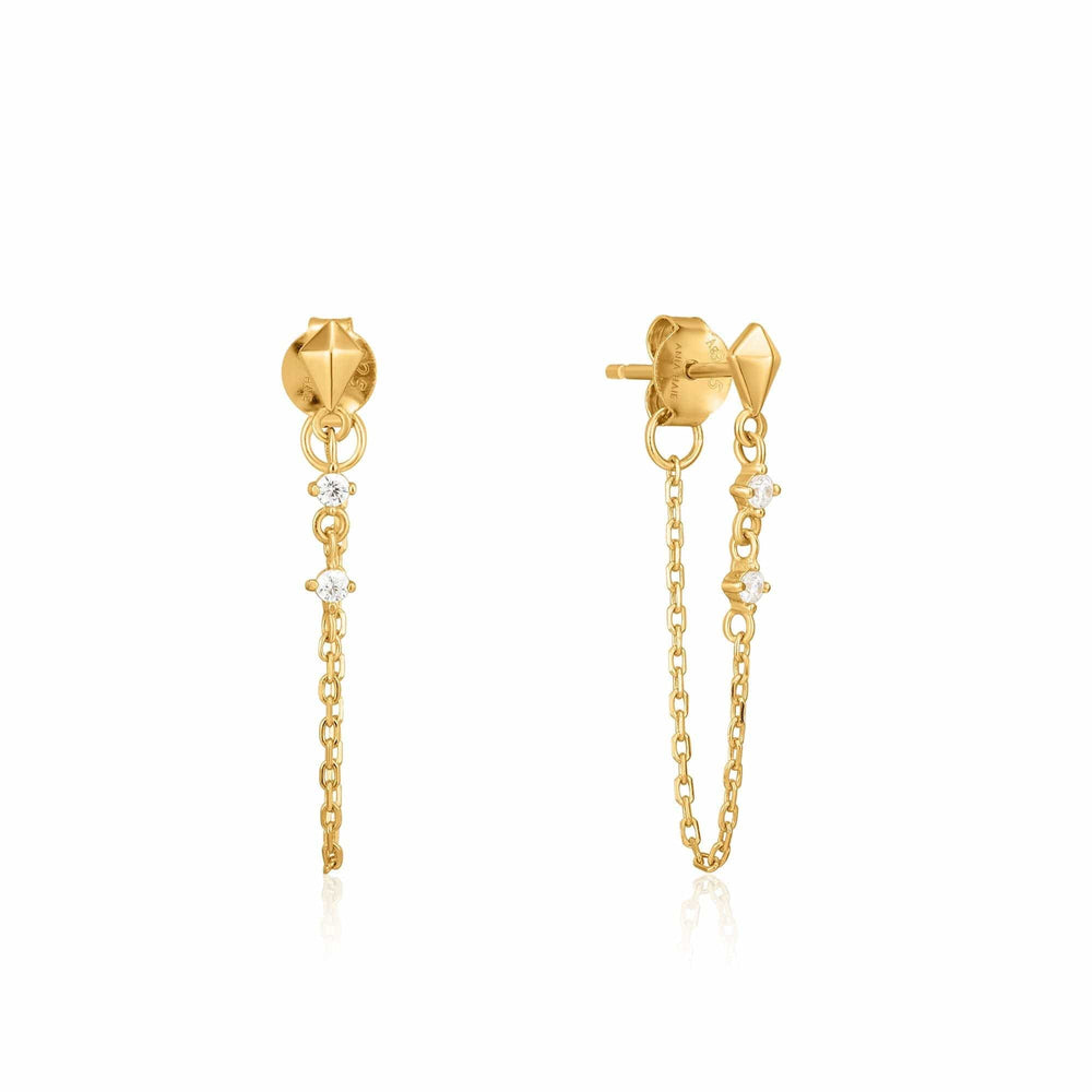 
                      
                        EAR-GPL Gold Spike Chain Stud Earrings
                      
                    