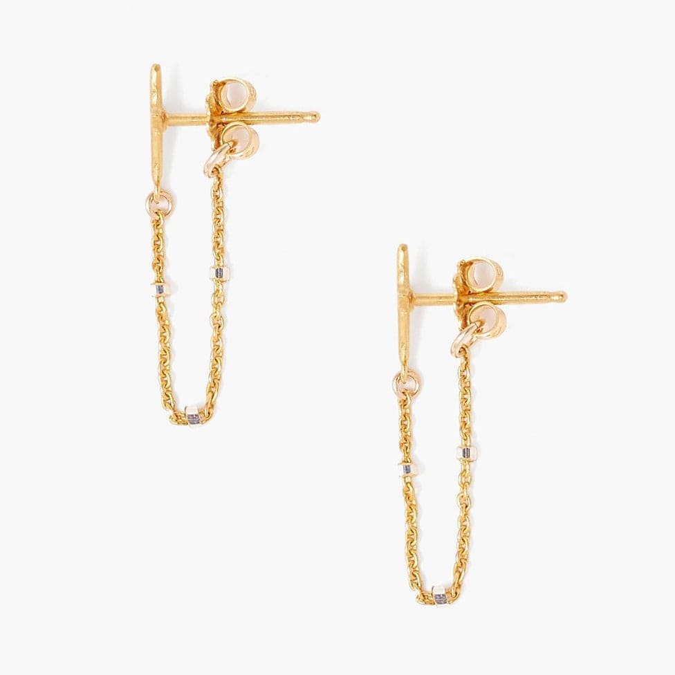 
                      
                        EAR-GPL Gold Star Chain Loop Earrings
                      
                    