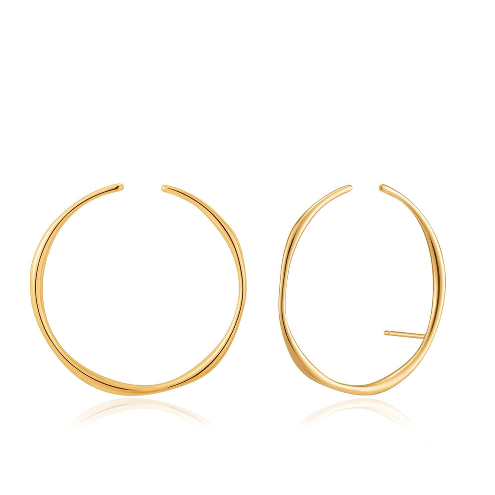 
                      
                        EAR-GPL Gold Stud Hoop Ear Cuffs
                      
                    