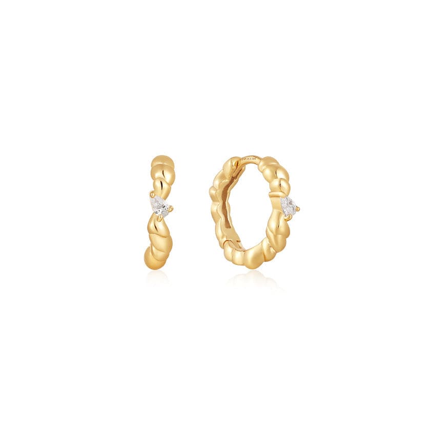 
                      
                        EAR-GPL Gold Twisted Wave Huggie Hoop Earrings
                      
                    