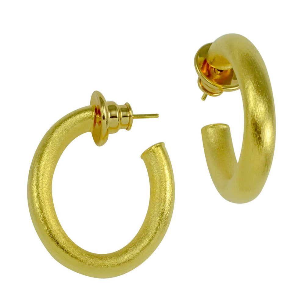 
                      
                        EAR-GPL Grasse Oval Tube Hoop Earrings
                      
                    