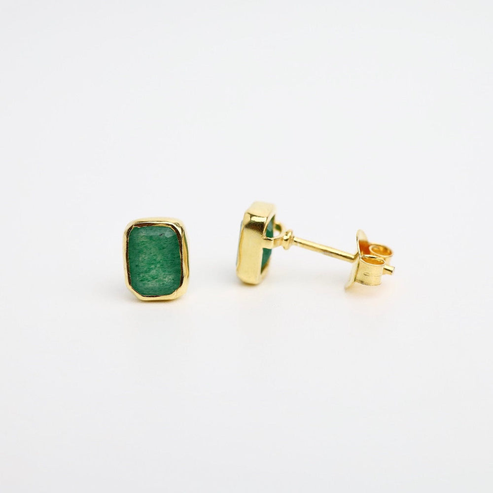 
                  
                    EAR-GPL Green Aventurine Baguette Stud Earrings
                  
                