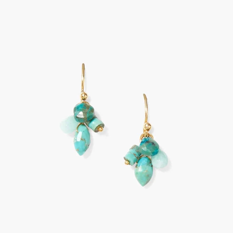 EAR-GPL Hila Earrings Turquoise Mix