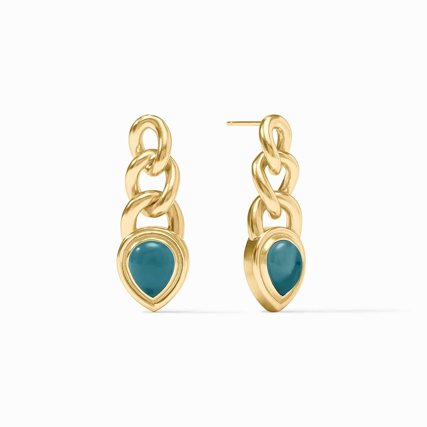 EAR-GPL Iridescent Montana Blue Dolce Earrings