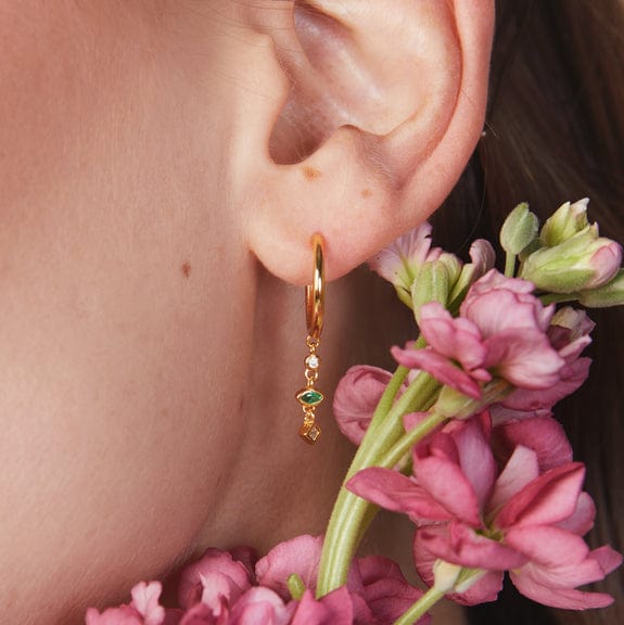 
                      
                        EAR-GPL Iris Crystal Huggies Gold
                      
                    