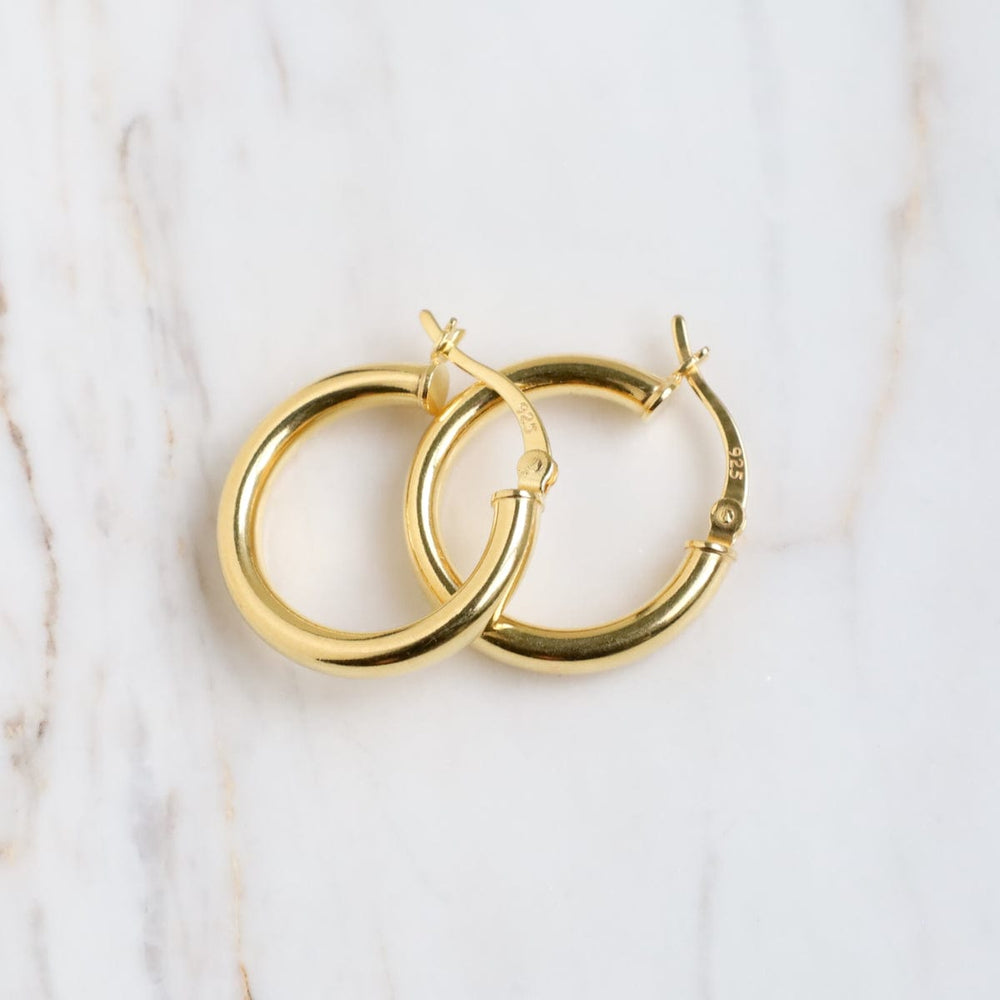 
                      
                        EAR-GPL Isla Hoops - 14k Gold Plated Sterling Silver
                      
                    