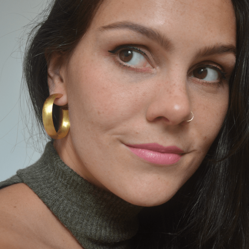 EAR-GPL Kaline Hoop Earrings