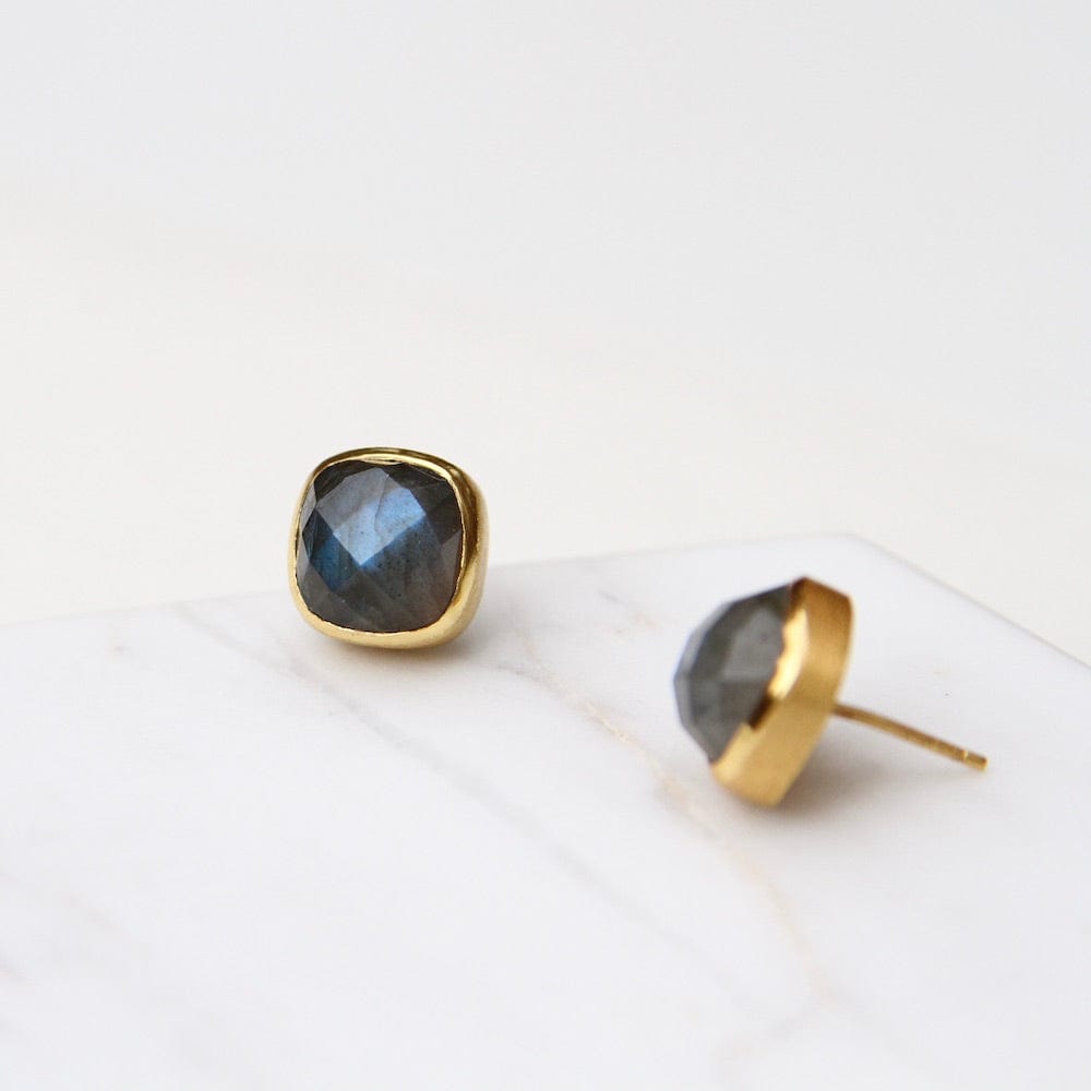 
                  
                    EAR-GPL Labradorite Asha Square Studs
                  
                