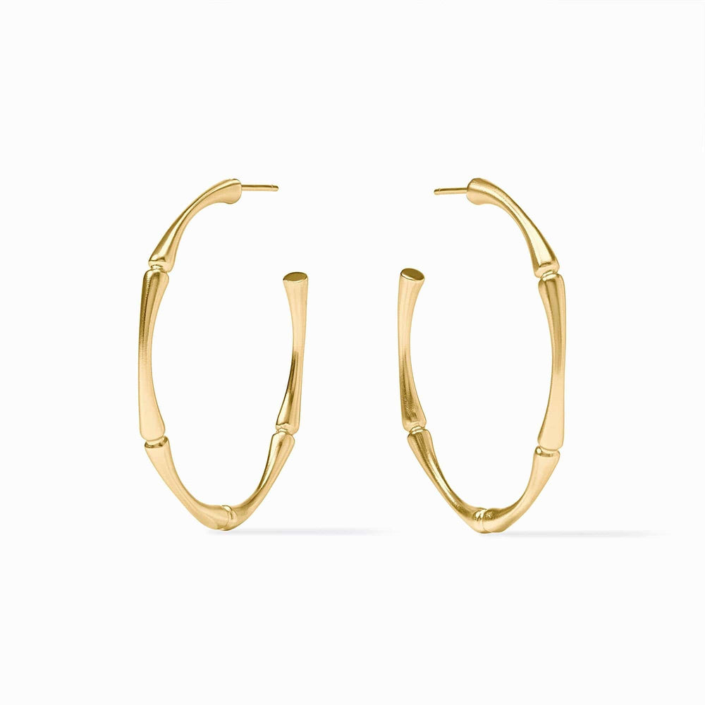 
                  
                    EAR-GPL Large Bamboo Hoop Earrings
                  
                