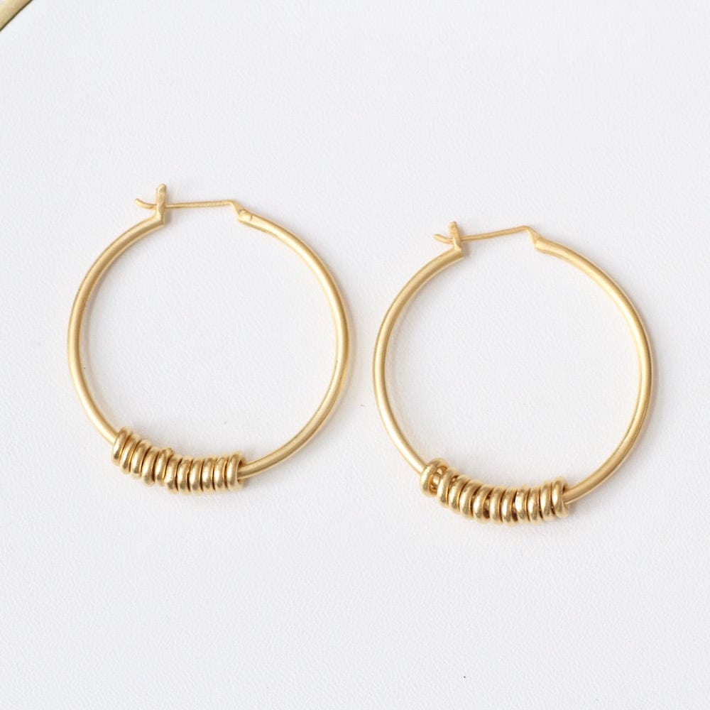 
                      
                        EAR-GPL Large Hoop with Moving Rings Earrings
                      
                    