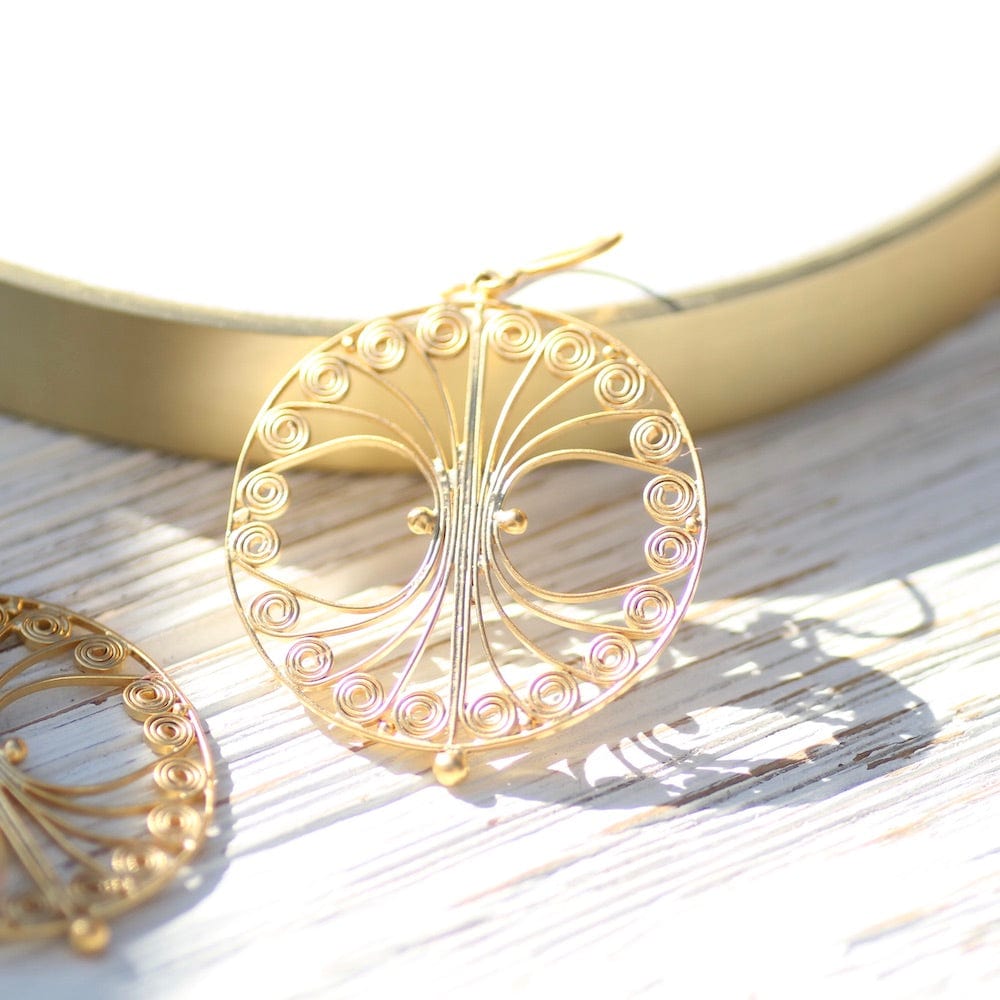 
                      
                        EAR-GPL Large Open Filigree Circle Drop - Gold Plate
                      
                    