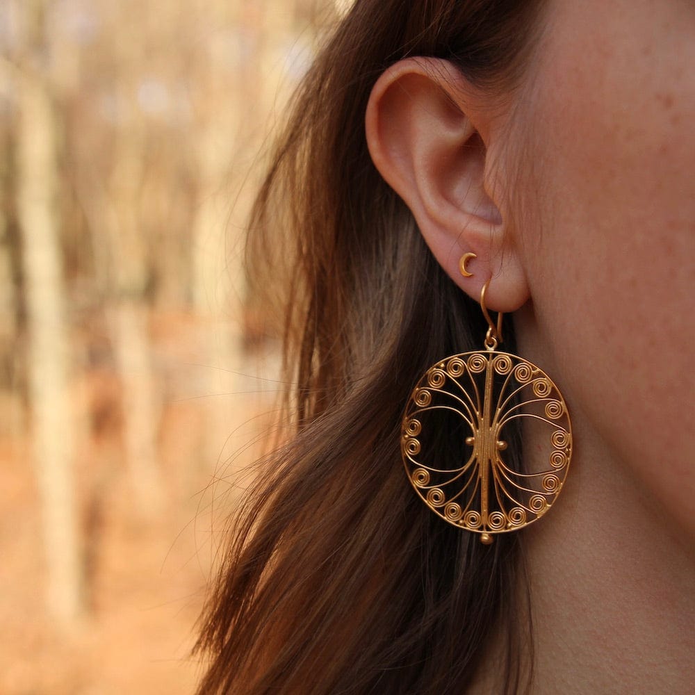 
                      
                        EAR-GPL Large Open Filigree Circle Drop - Gold Plate
                      
                    