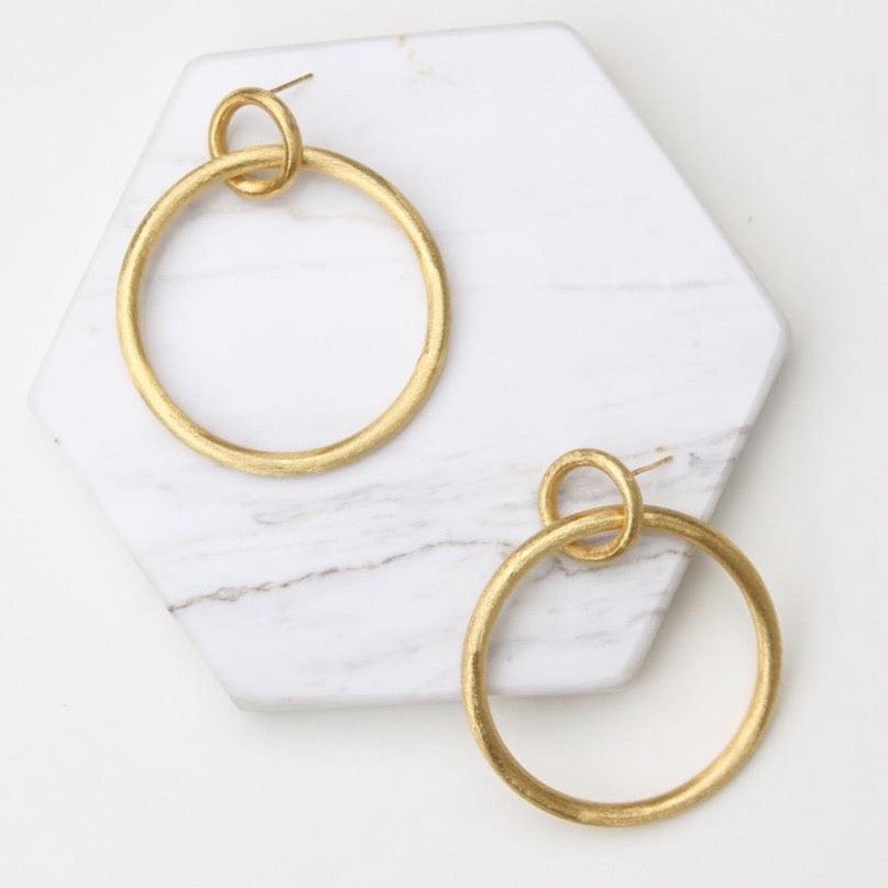 EAR-GPL Larissa Link Round Hoops