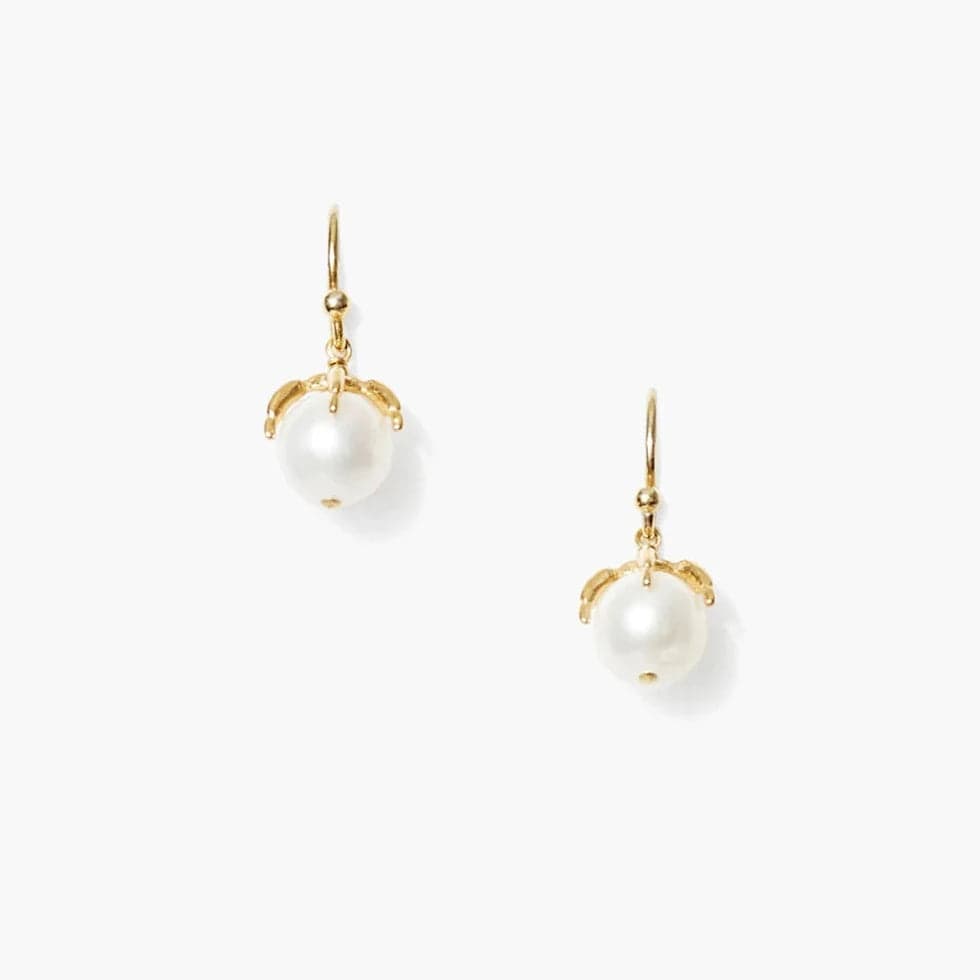 
                      
                        EAR-GPL Lark Drop Earrings Mini White Pearl
                      
                    