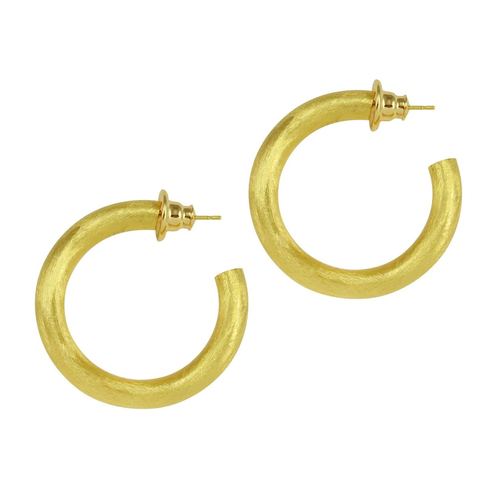 
                      
                        EAR-GPL Laurence Medium Thick Hoop
                      
                    