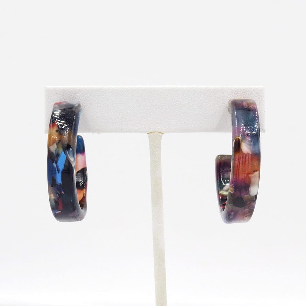 
                      
                        EAR-GPL LIGHT CONFETTI RESIN HOOP EARRING 38mm
                      
                    