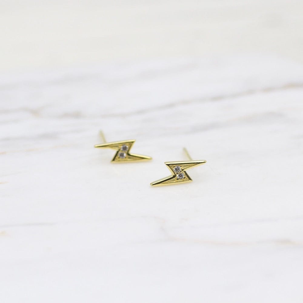 
                      
                        EAR-GPL Lightning Studs in 18k Gold Plated Sterling Silver
                      
                    