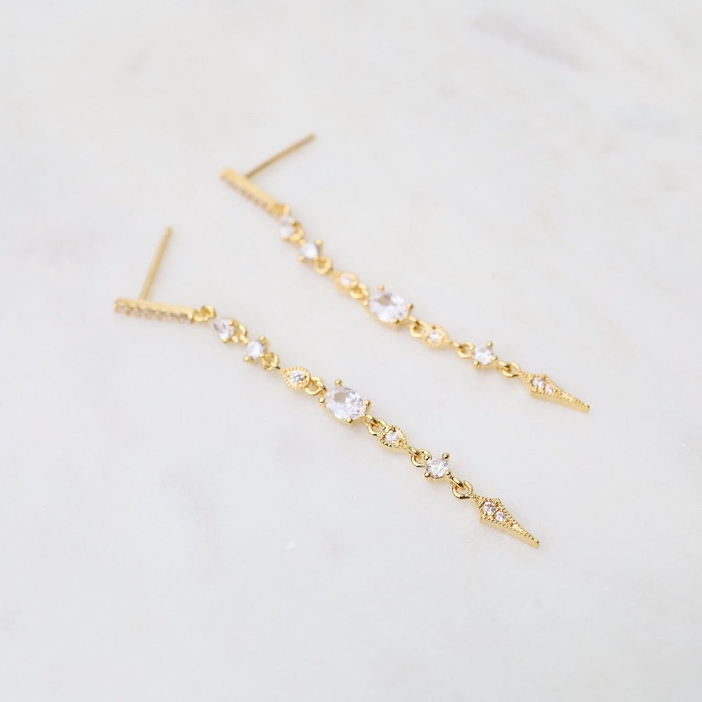 
                  
                    EAR-GPL Linear CZ Gold Plated Stick Post Earrings
                  
                