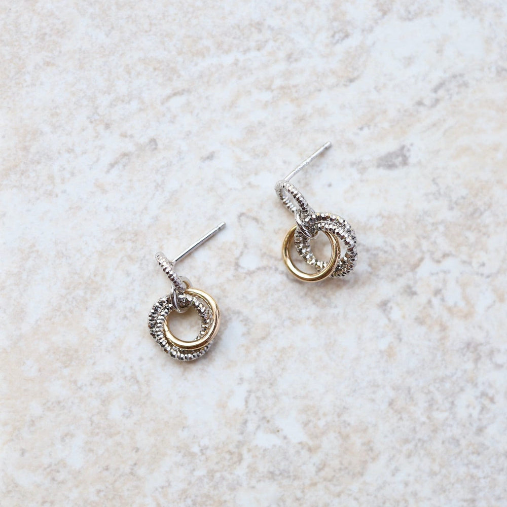 EAR-GPL Lovely Knot Earrings