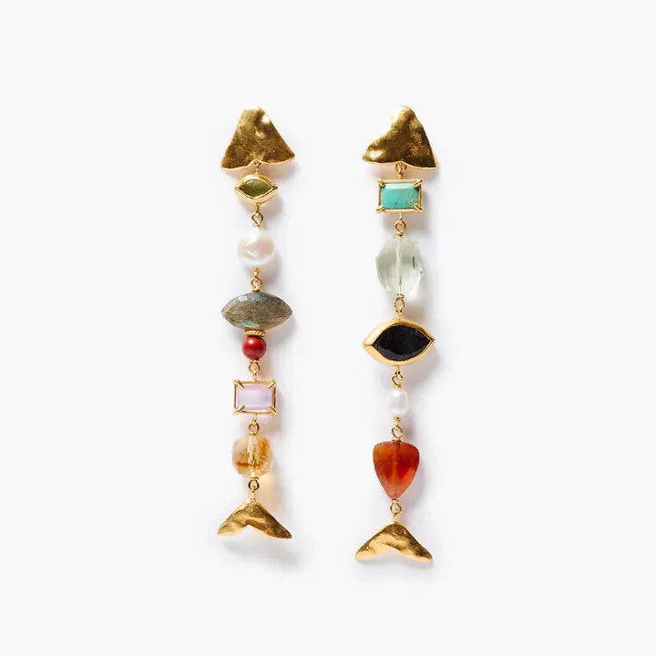 EAR-GPL Lucky Catch Earrings Multi