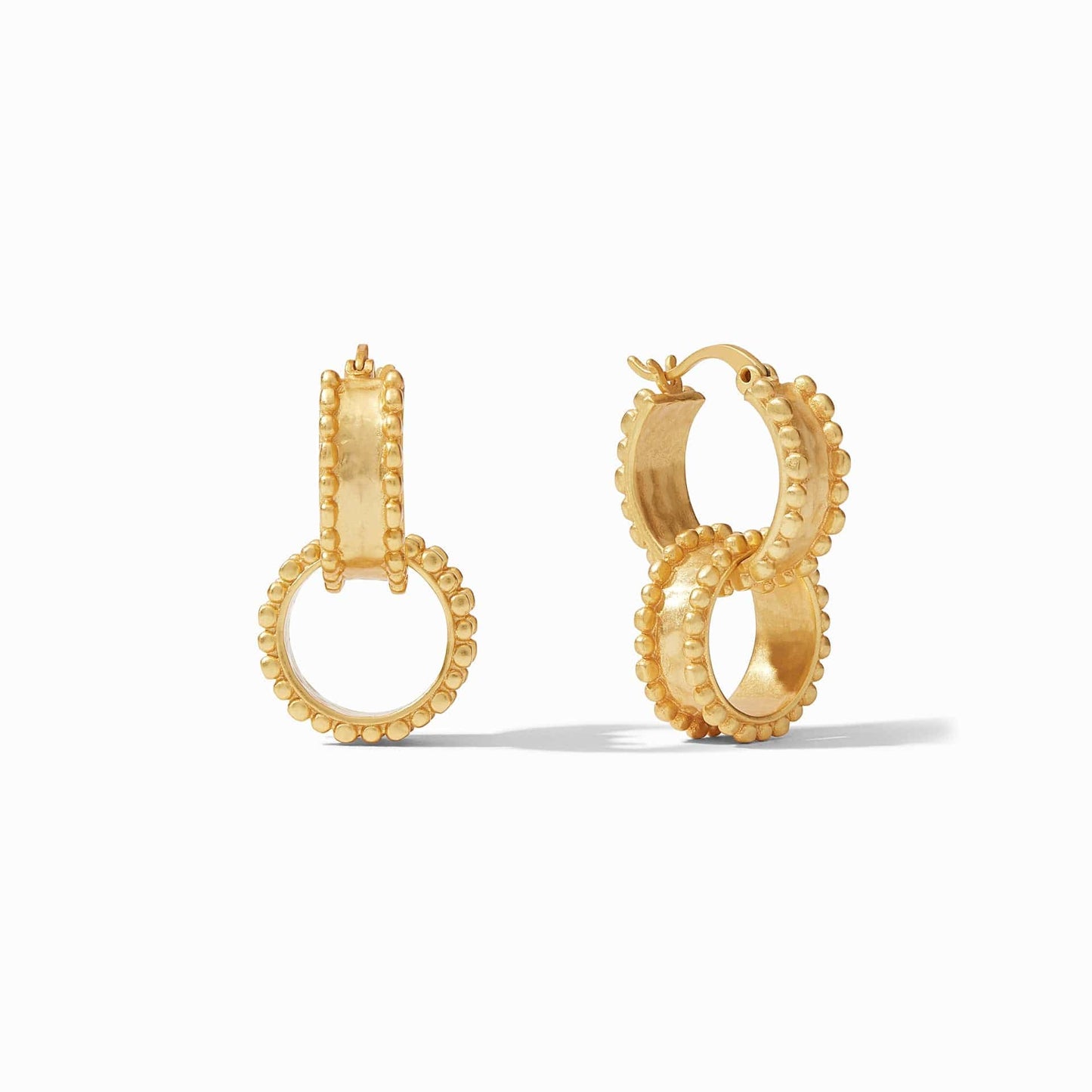 EAR-GPL Marbella 2 in 1 Hoop Earrings