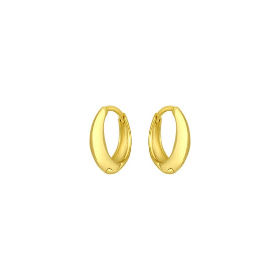 EAR-GPL Maude Gold Huggie Hoop Earrings
