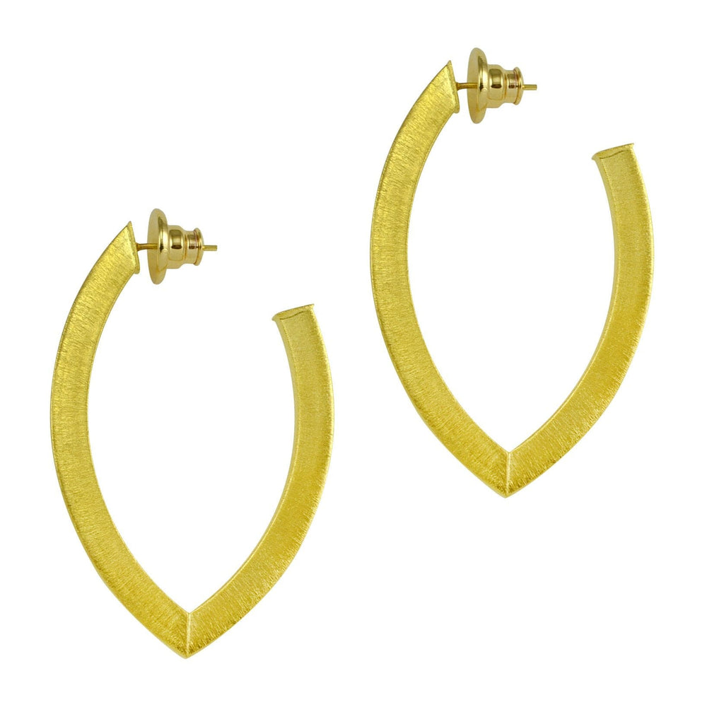 
                      
                        EAR-GPL Monaco Pointed Hoop Earrings
                      
                    