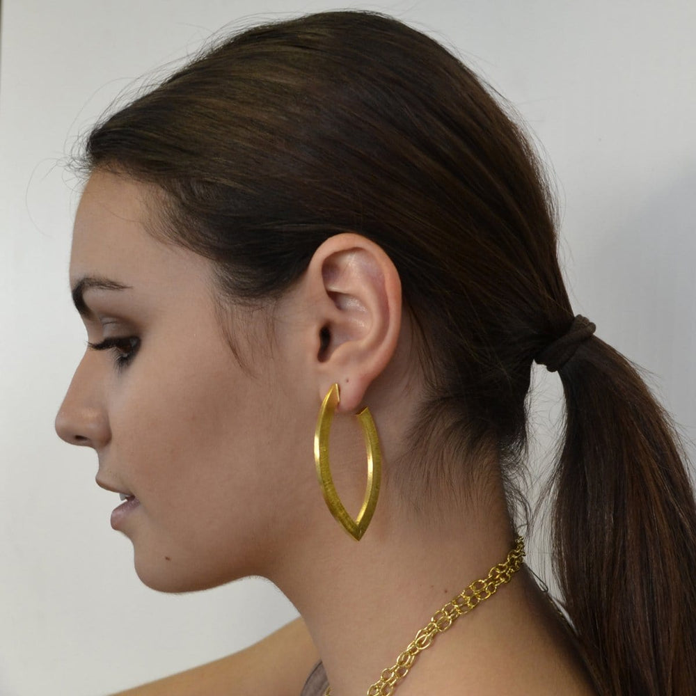 
                      
                        EAR-GPL Monaco Pointed Hoop Earrings
                      
                    