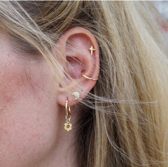 
                      
                        EAR-GPL Moon Studs -  14k Gold Plated Sterling Silver
                      
                    