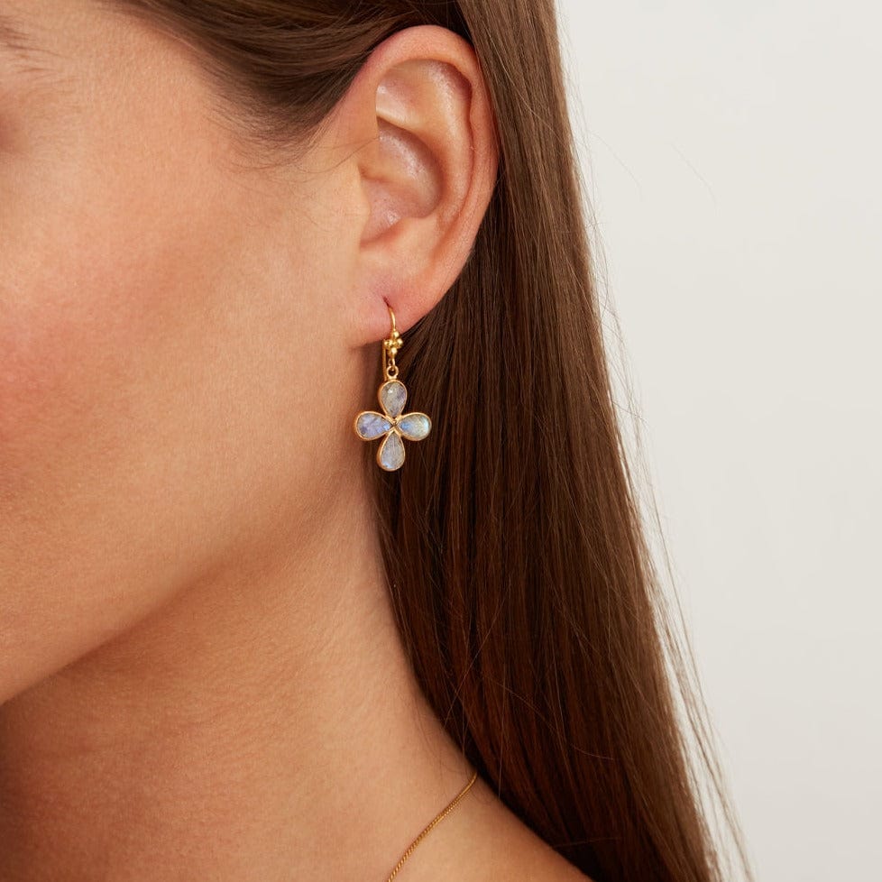 
                      
                        EAR-GPL Moonstone Clover Drop Earrings
                      
                    