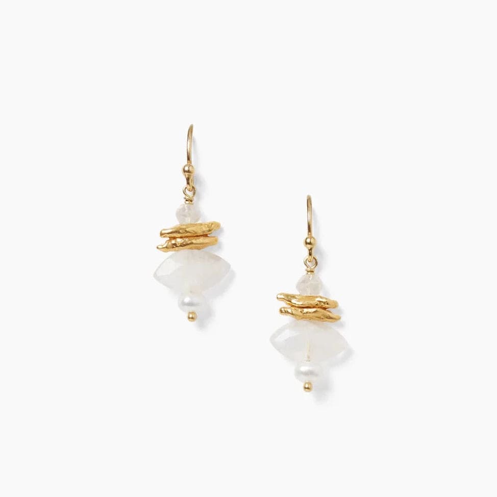 EAR-GPL Moonstone Mix Lisbeth Drop Earrings