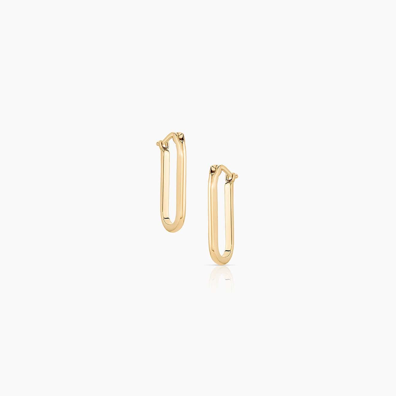 EAR-GPL Nadine Hoop Earrings