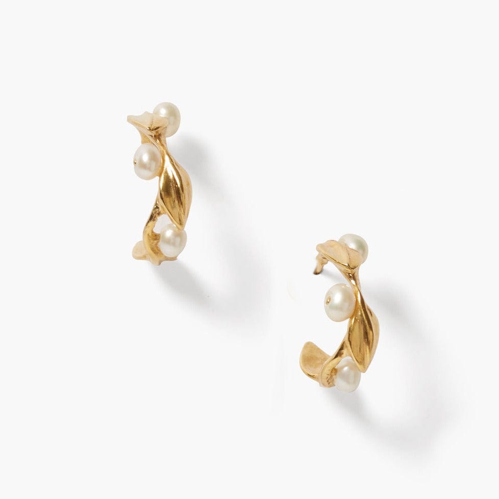 
                      
                        EAR-GPL OLIVE BRANCH HOOP EARRINGS MINI GOLD
                      
                    