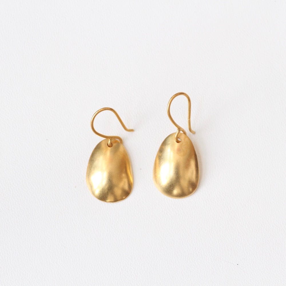 
                  
                    EAR-GPL Organic Shaped Domed Drop Earrings
                  
                