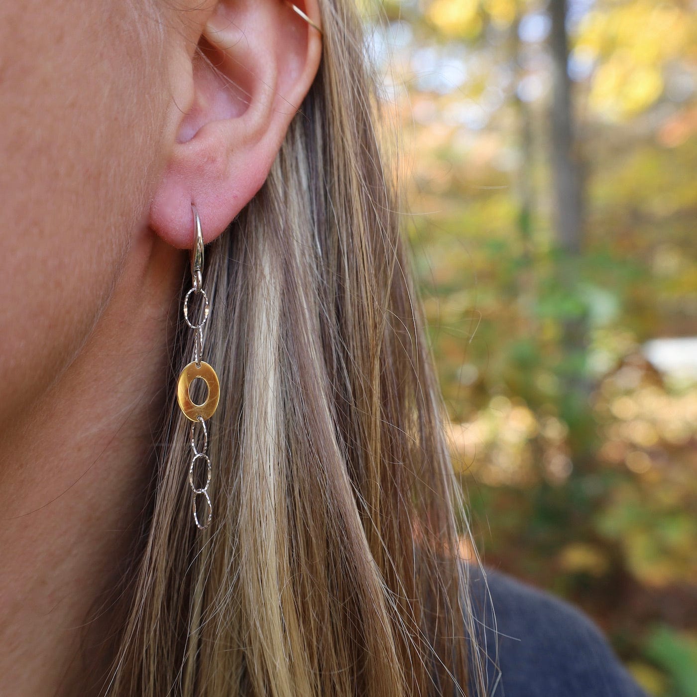 EAR-GPL Oval Delight Earrings